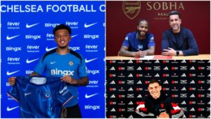 Transfer Deadline Day Deals: Sterling to Arsenal, Sancho to Chelsea & Ugarte joining Man United